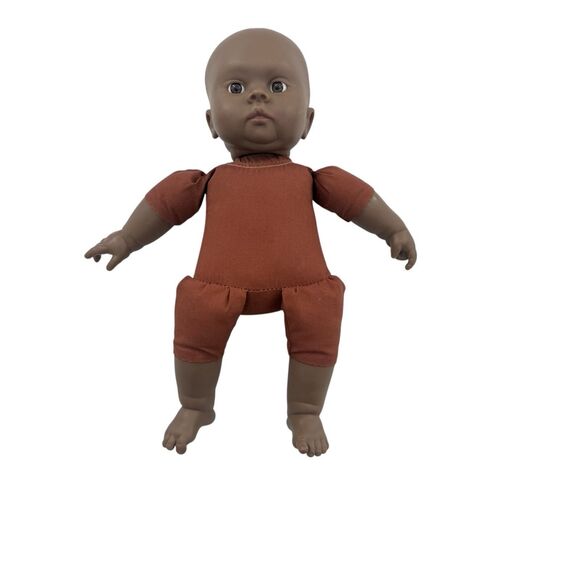 Lakeshore African American 11” Doll  Black Baby Ethnic Soft Body Fast Shipping - Picture 6 of 16